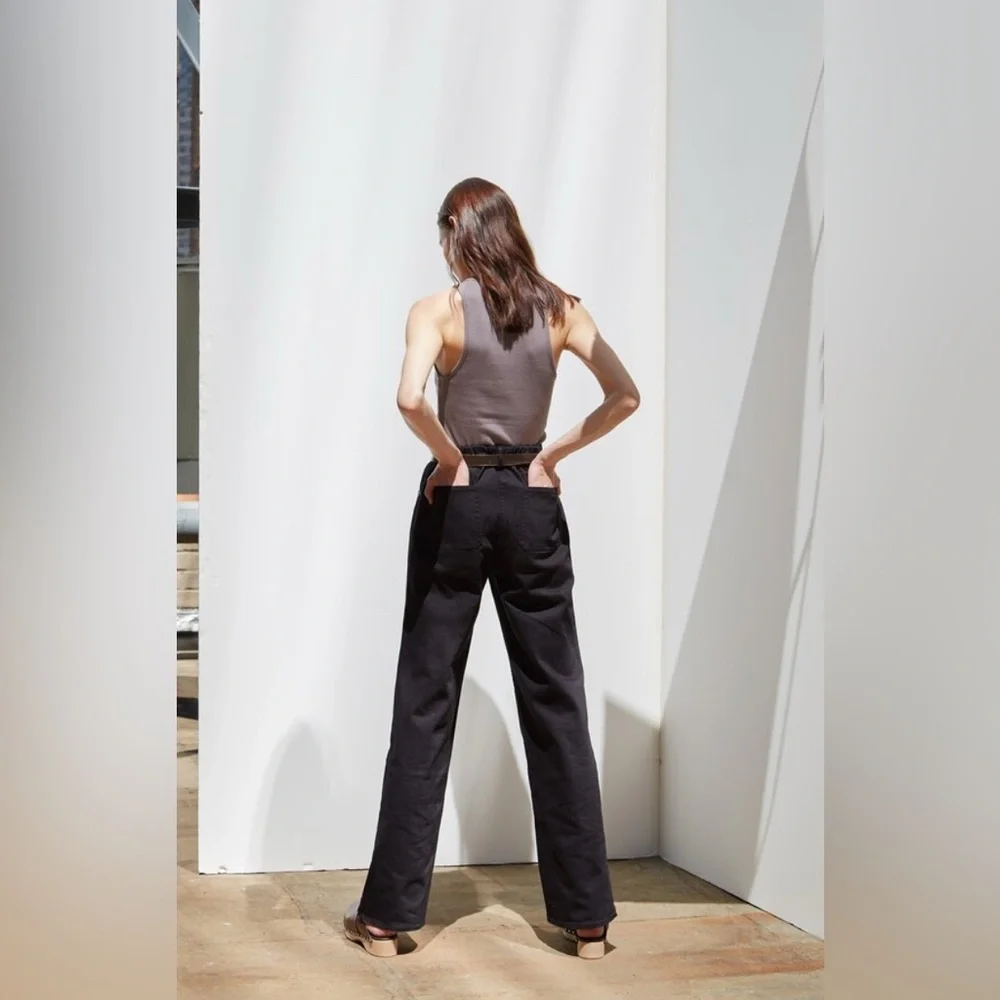 THAKOON - High Waisted Denim Pant - NEW